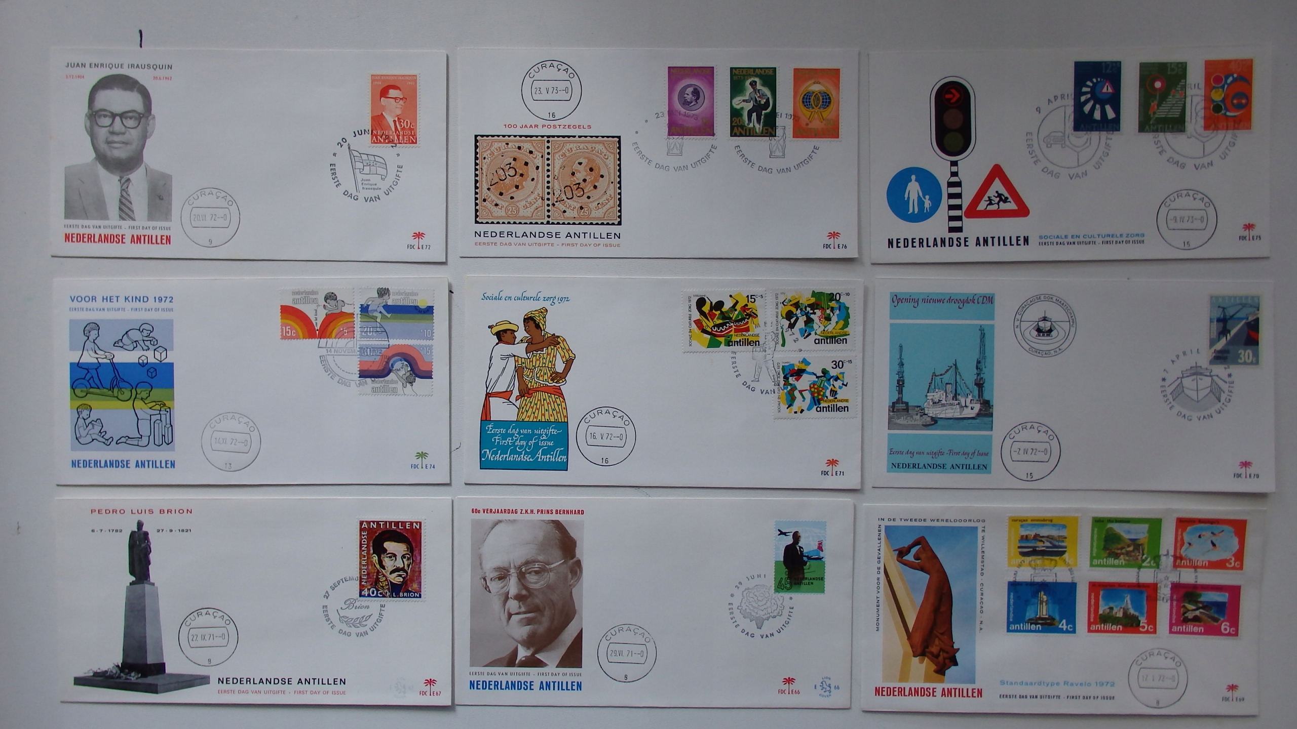 FDC, Holandia, kas. B9134