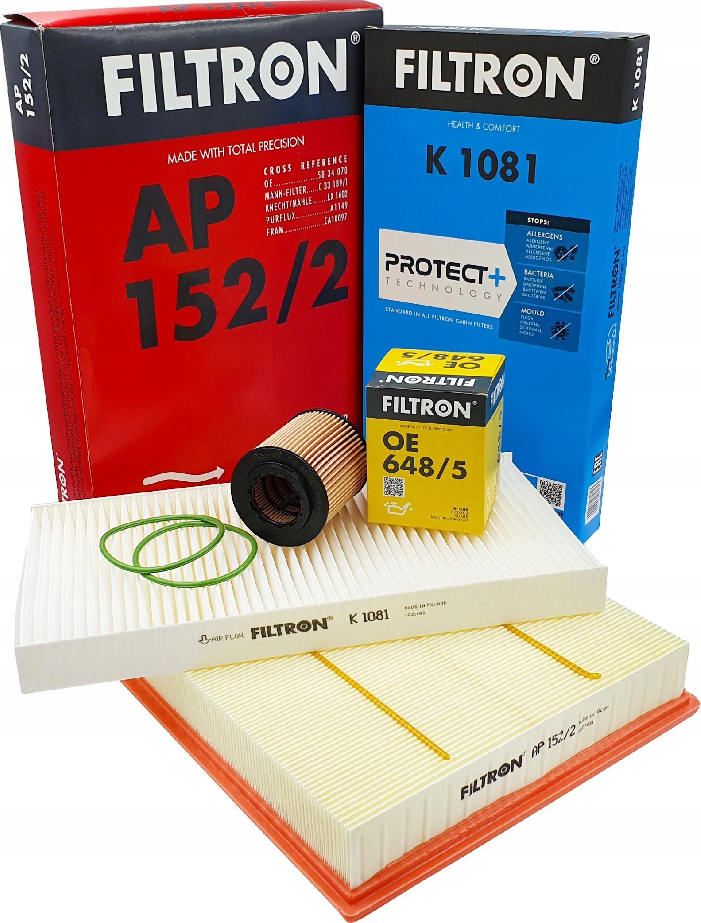 

Filtron Zestaw Filtrów Opel Vectra C 1.9CDTI 150KM