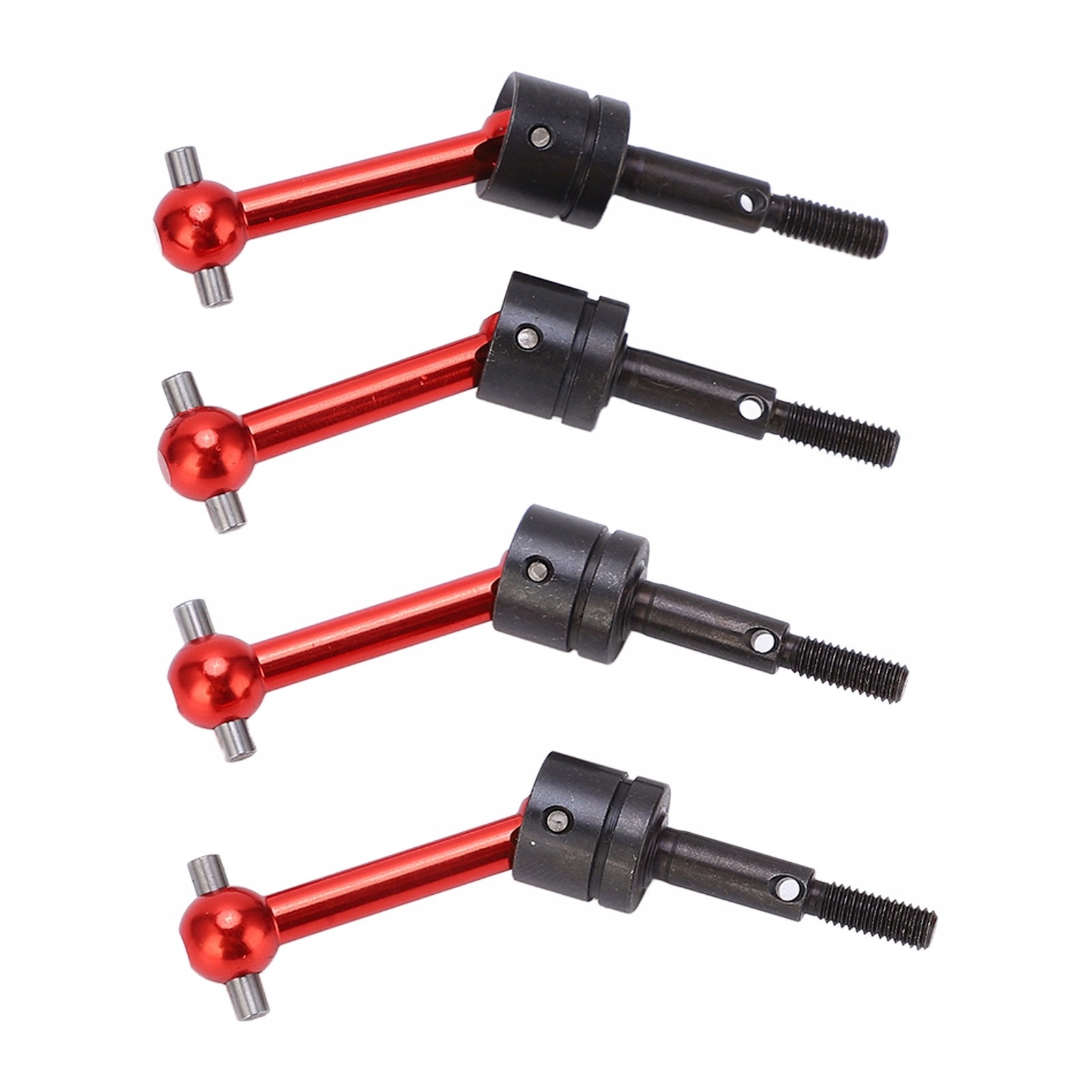 4PCS METAL UNIVERSAL DRIVE SAFT CVD 70 MM DLA TAMIYA TT02 1/10 RC