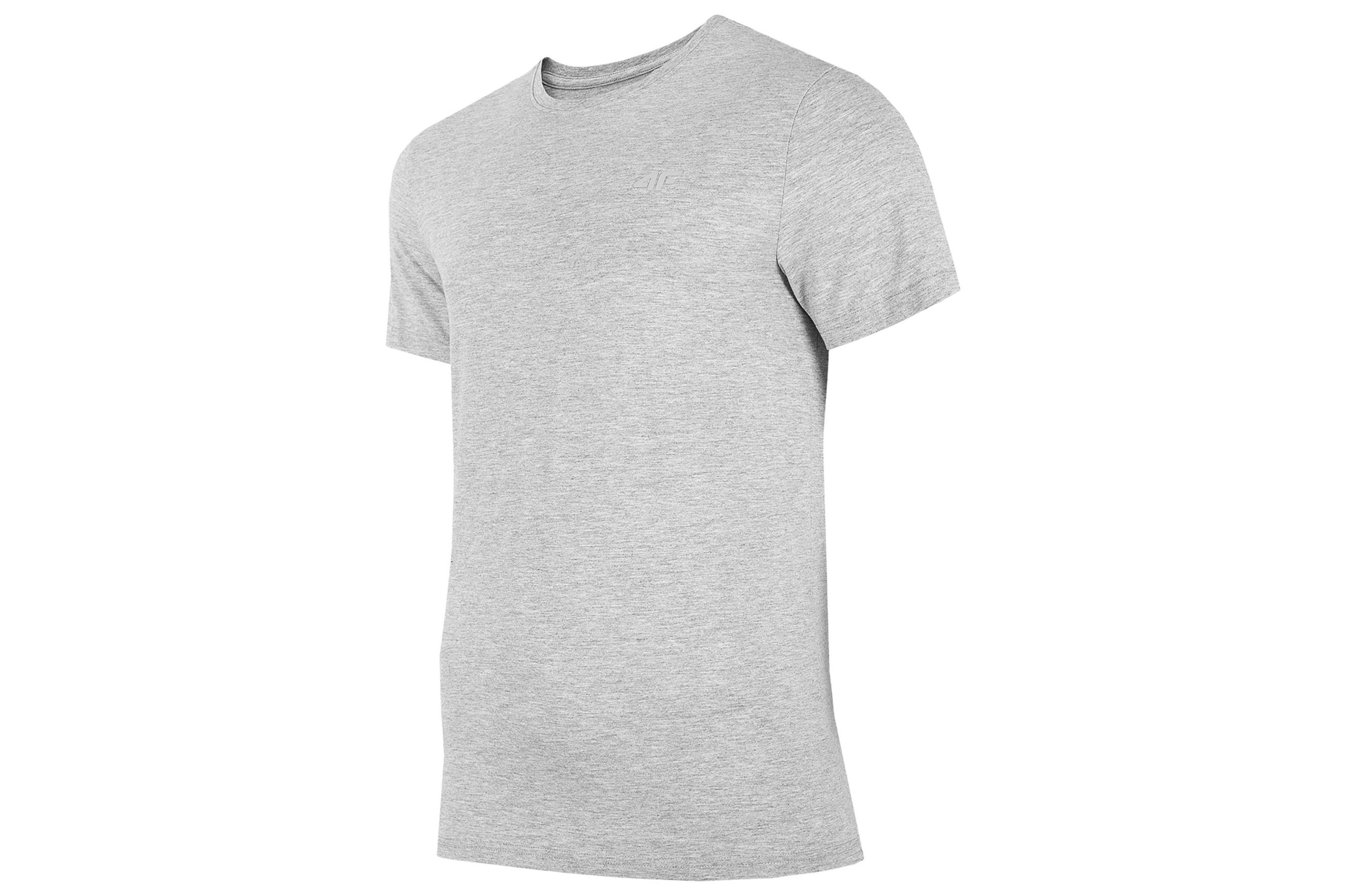 T-SHIRT 4F MĘSKI H4Z22 TSM352 SZARY R. XXXL Materiał dominujący bawełna