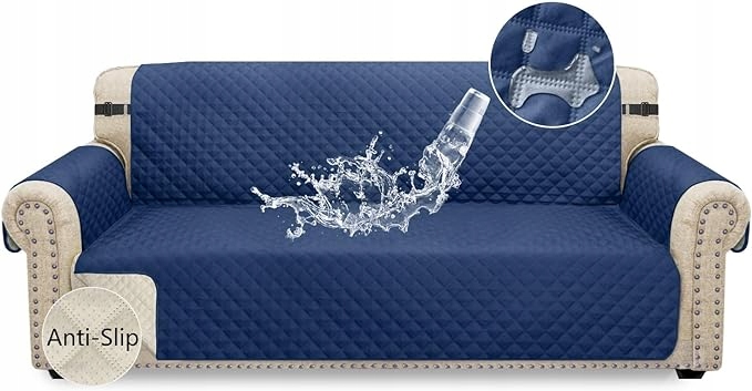 NARZUTA POKROWIEC NA KANAPĘ SOFĘ OCHRANIACZ 3 OSOBOWĄ WODOODPORNY