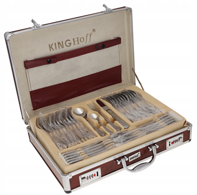 SZTUĆCE STALOWE KOMPLET 72-częściowy ZESTAW Linia 5