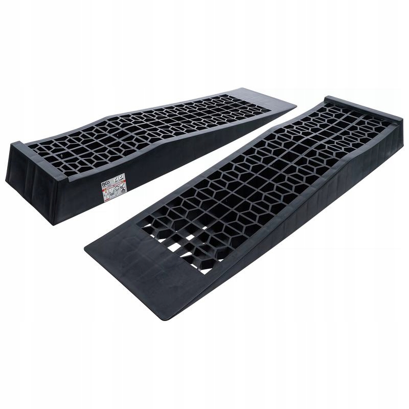Sada plochých plastových nájezdových ramp, 2 ks, Bgs 9759