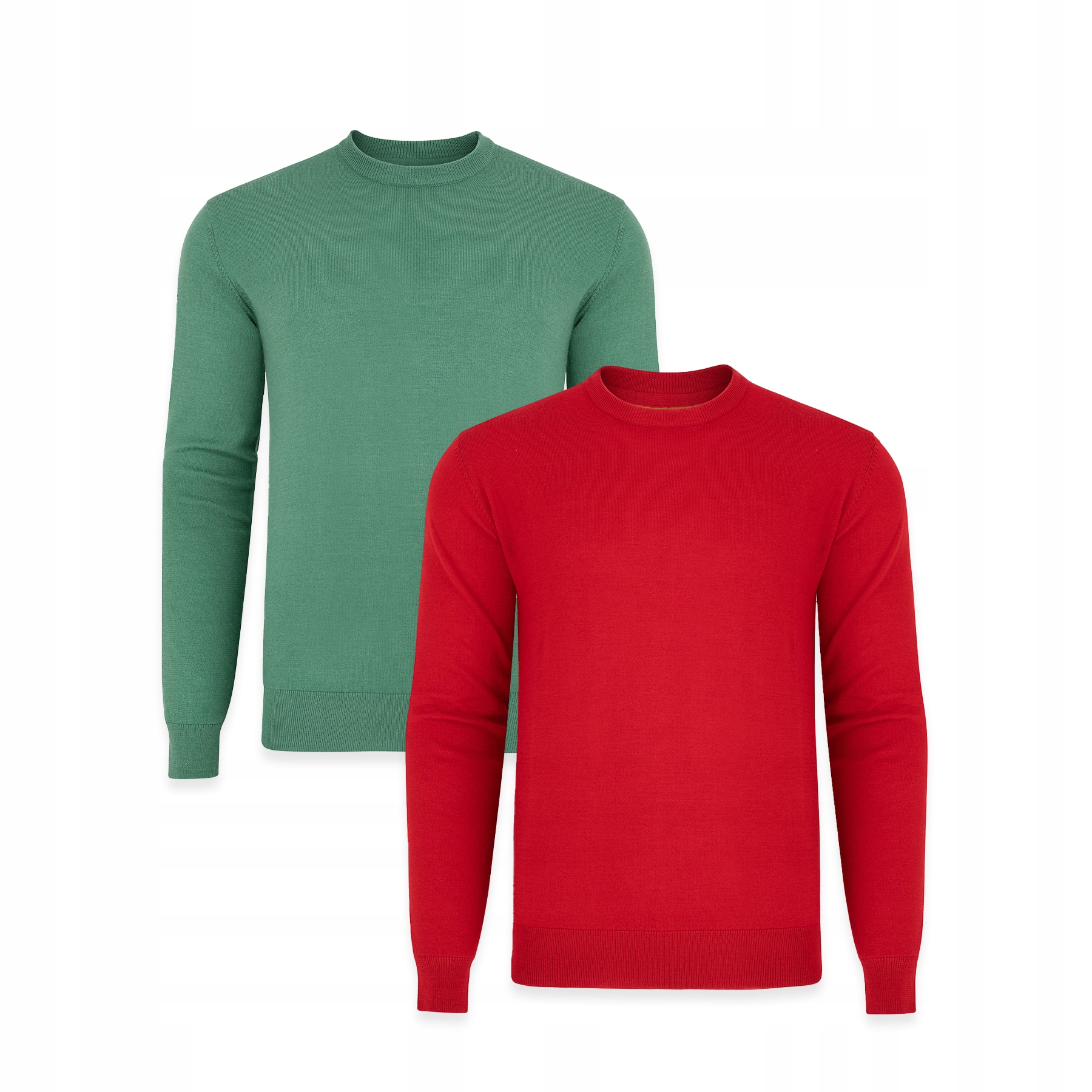 Sada pánských svetrů červená zelená s vlnou Pako Lorente vel