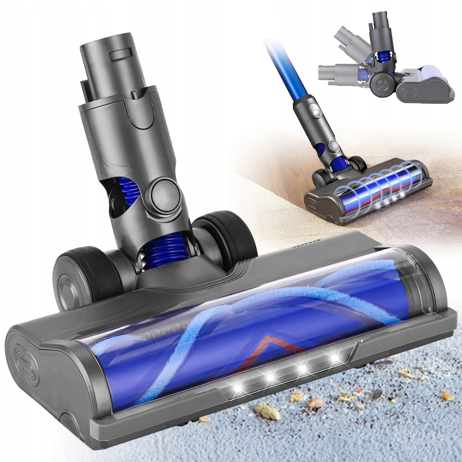 Náhradní Kartáč Do Vysavače Dyson V6 DC59 DC61 DC62 DC74 Led