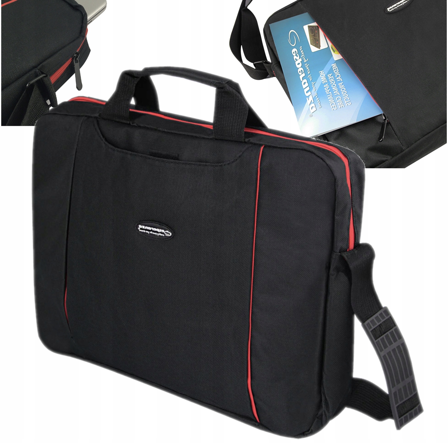 

Torba Na Laptopa Slim Na Ramię Wytrzymała 15,6'