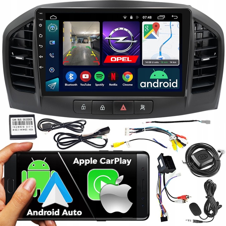 Autorádio 2DIN Ncs RS-305 Opel Insignia 2008-2013 Android Navigácia
