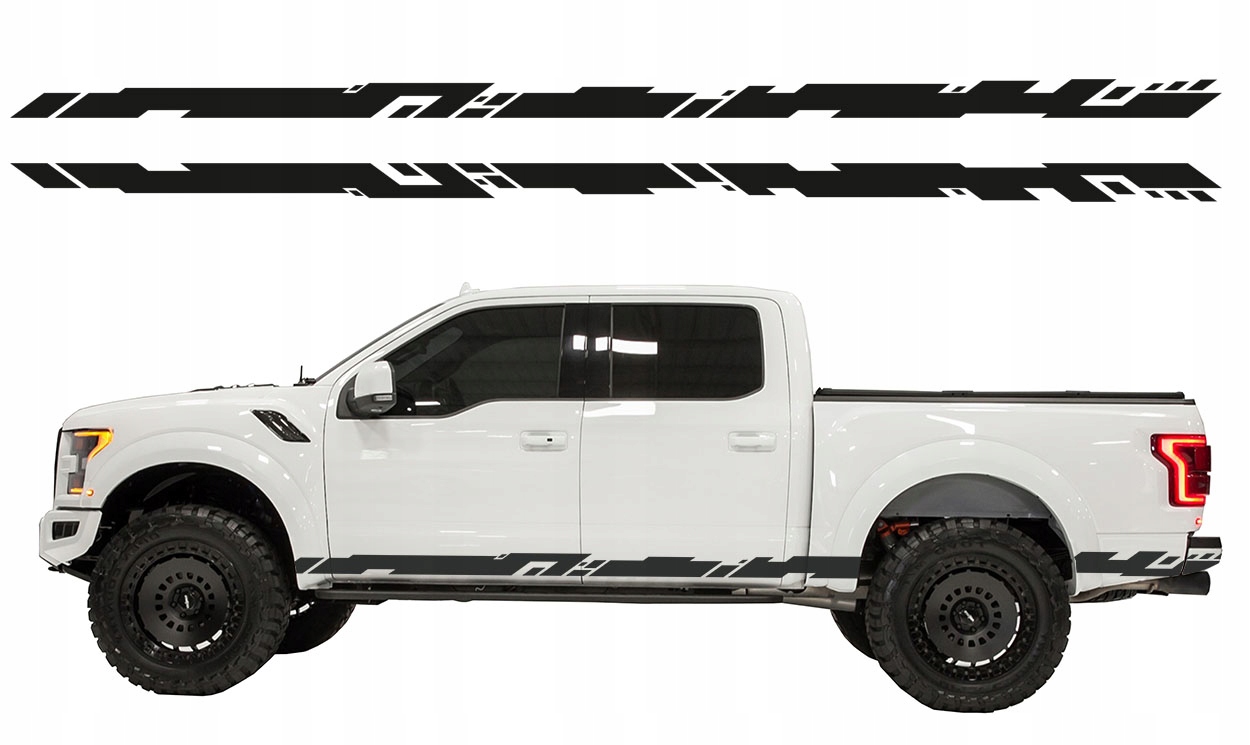 Samolepky na Auto Pásy Boční Pásky 280CM 2 ks