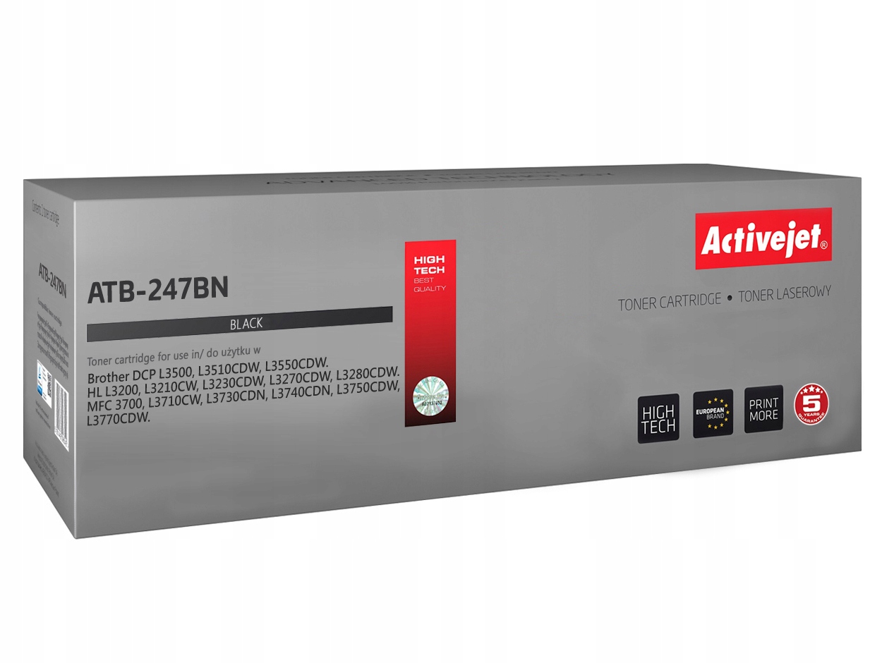 

Activejet Do Brother TN-247BK L3510cdw L3550cdw