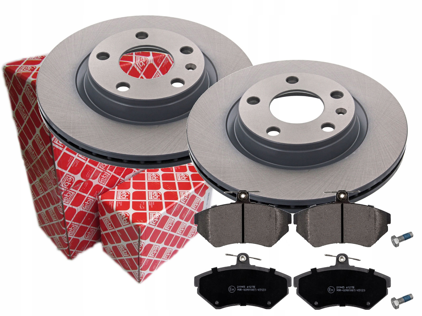 Диски колодки FEBI передня AUDI A4 B5 VW PASSAT B5