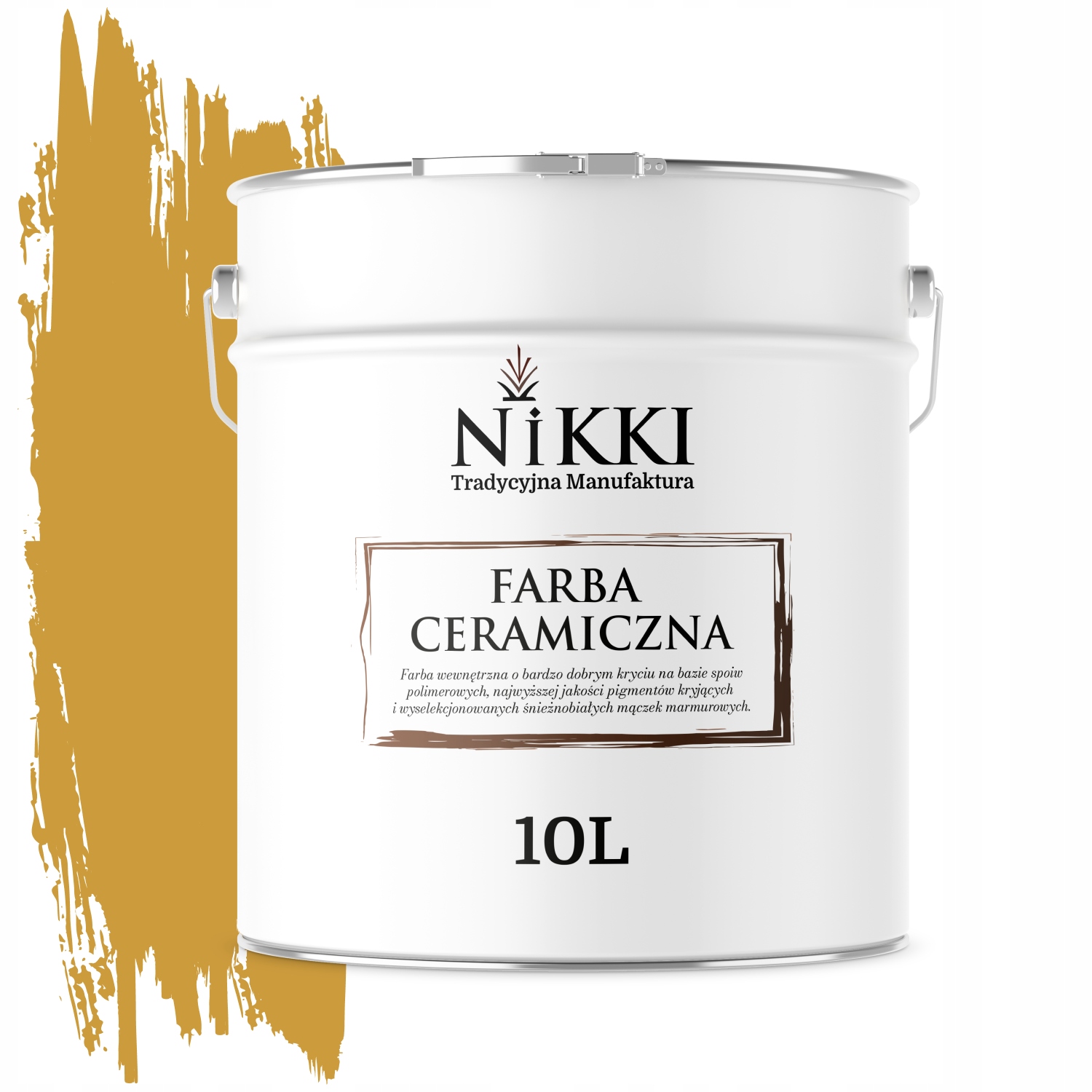 Keramická Stropná Farba Na Stenu Farba Sépia H6737 Hlboká Matná 10 L