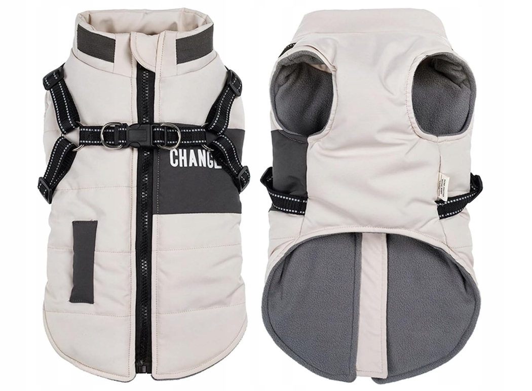 Levně Zimní bunda pro psa – voděodolná, velikost M