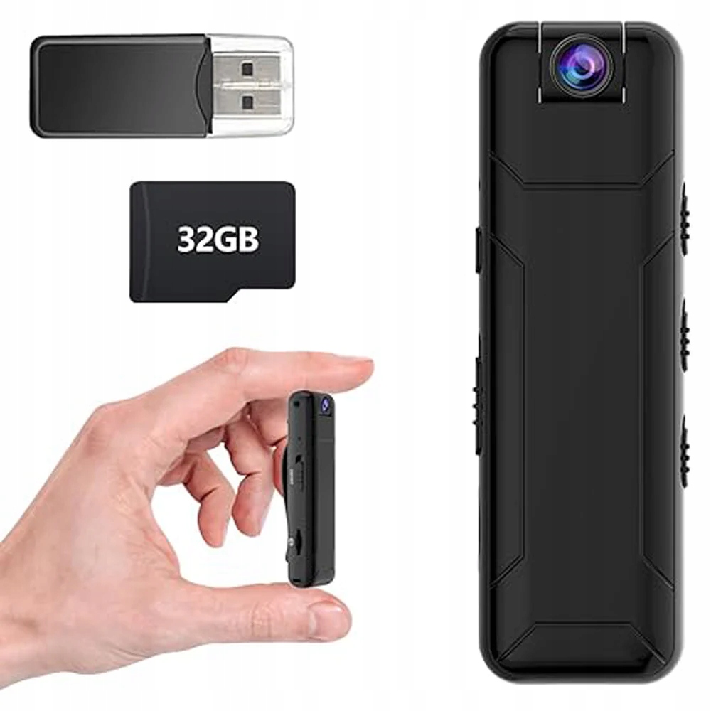 Korpusová kamera s Tf kartou o kapacitě 32 Gb 1209