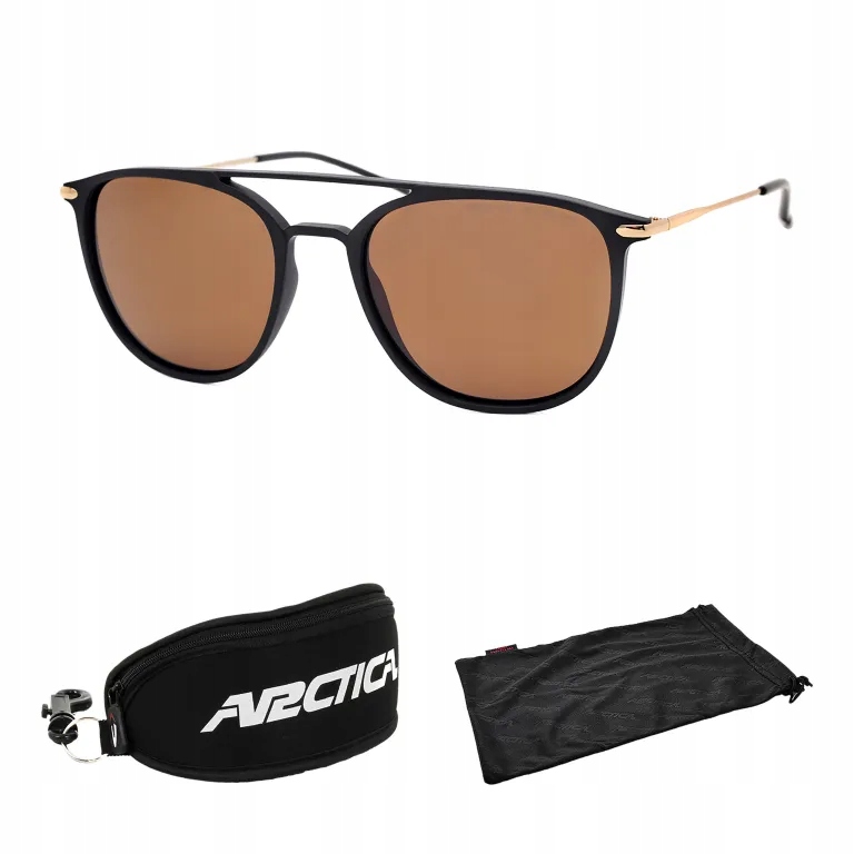 Arctica S327C Intrigo Sluneční brýle černo hnědé