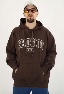 Mikina Prosto S kapucí Nash hnědá