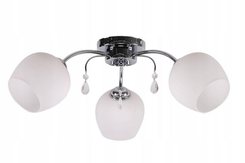 Candellux Zachera Lampa Sufitowa 3X40W E27 Biały