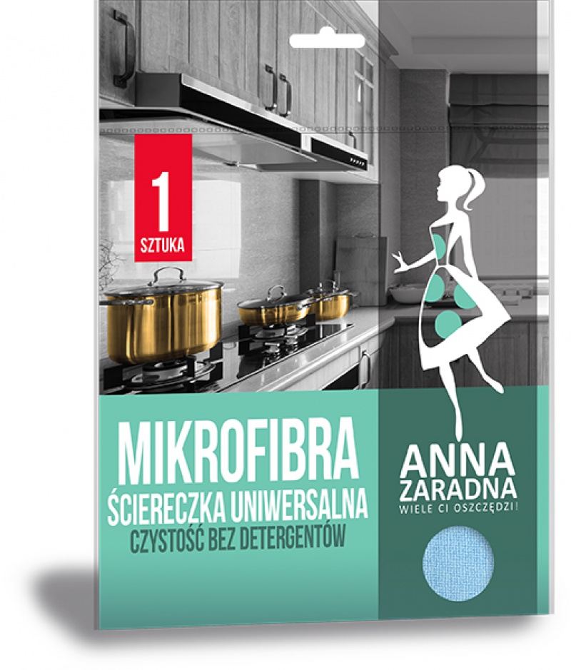 

Mikrofibra ściereczka uniwersalna 1szt niebieski