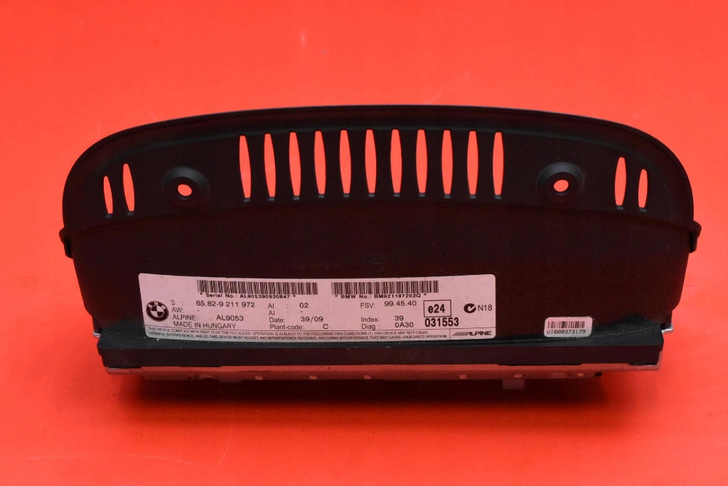 display navigation devices 9211972 BMW E60 E61 LIFT 07-10