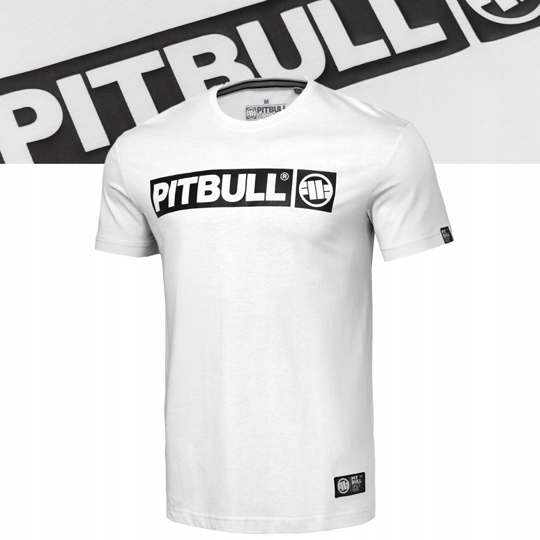 Męska Koszulka Pitbull Bawełniany Klasyczny T-shirt Hilltop