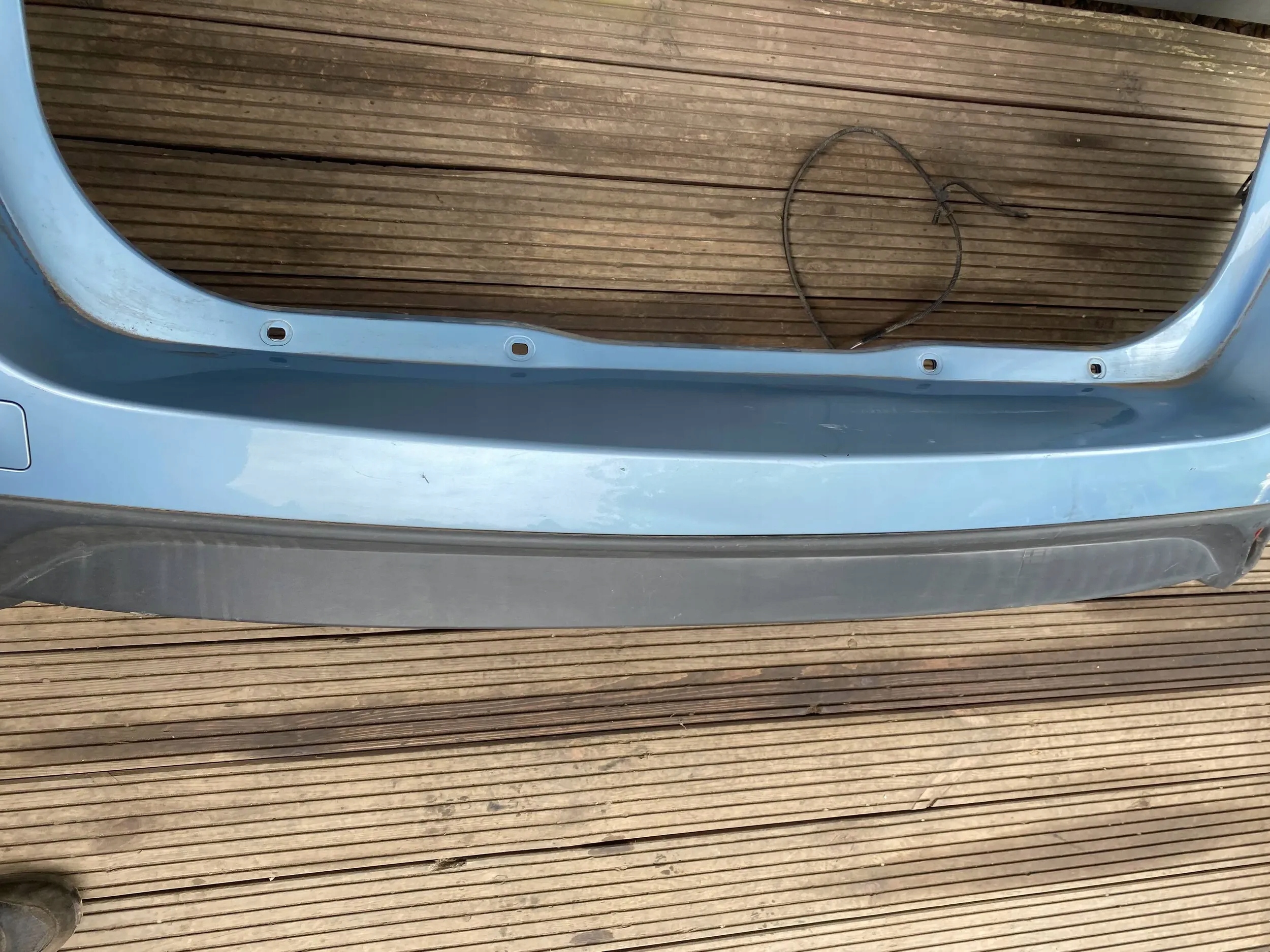 RENAULT SCENIC III complete bumper rear part TERPA