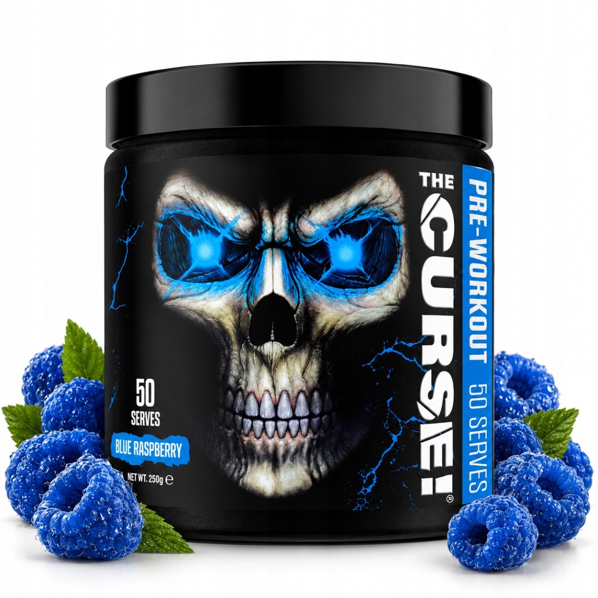Jnx The Curse 250g Předtréninková Energie Usa Modrá Malina