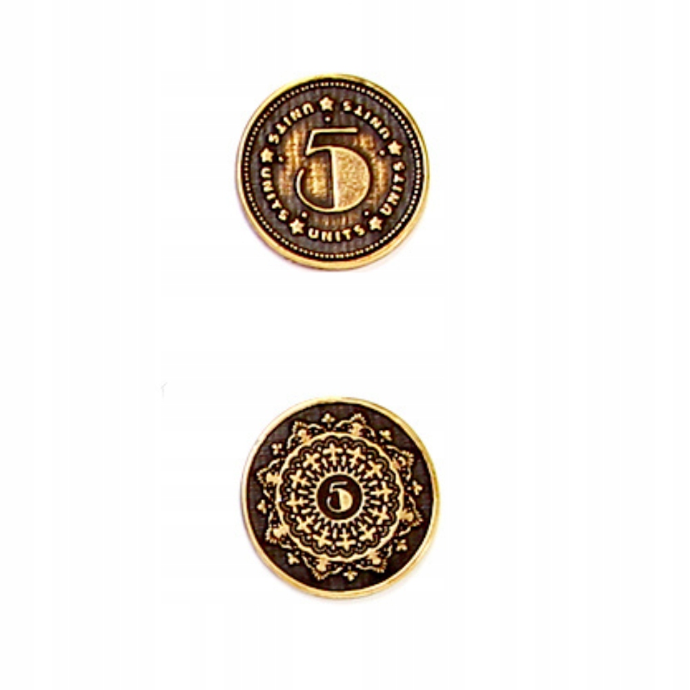 ZESTAW 9 UNIWERSALNYCH METALOWYCH MONET Materiał metal