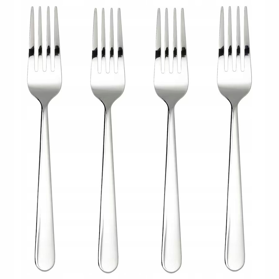 IKEA MARTORP Widelec 4 szt 19 cm - Stal nierdz.