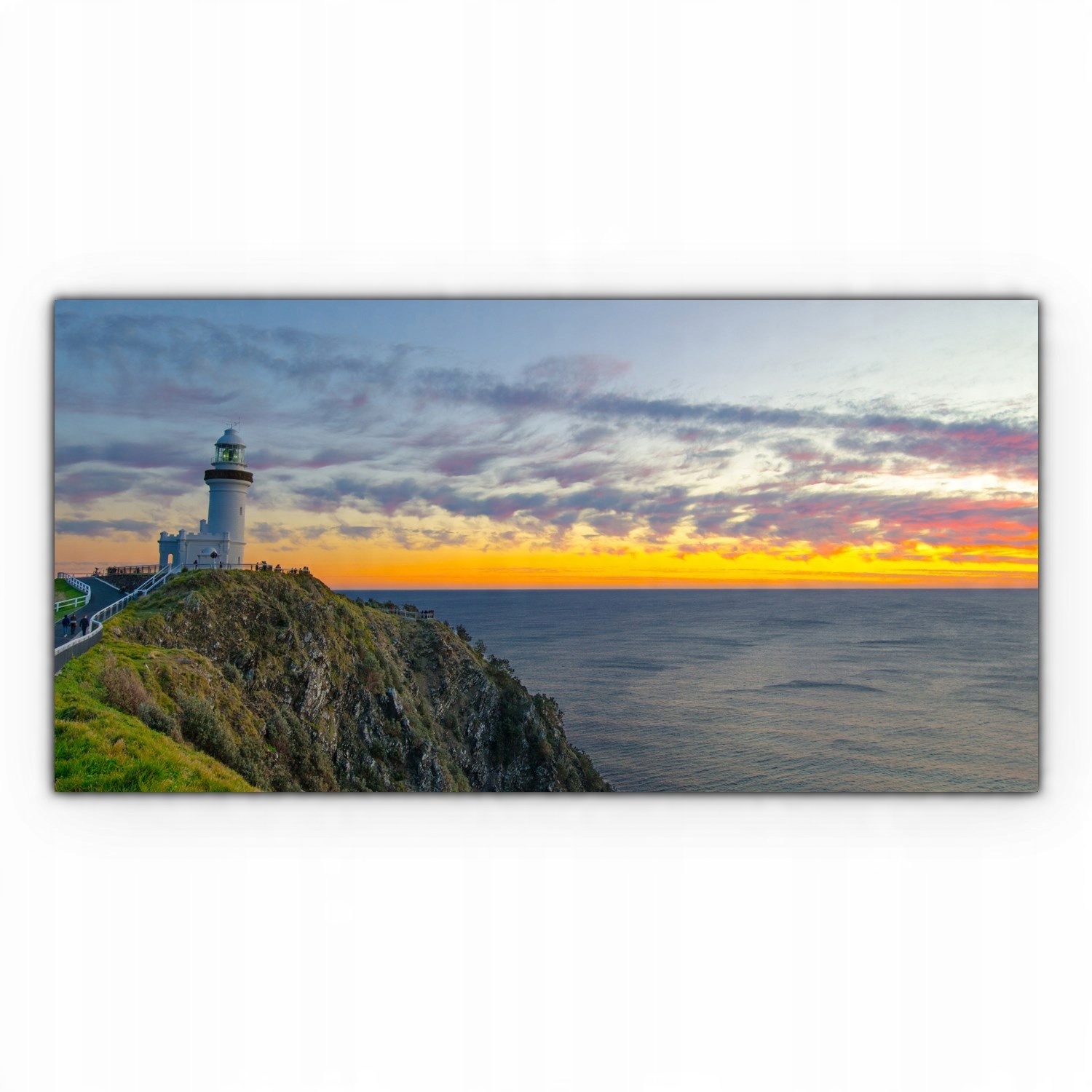 

foto-obraz na płótnie 120x60 Latarnia Morska Morze