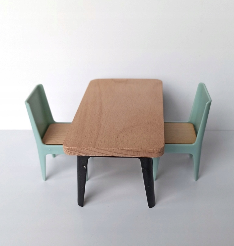 DOMEK DREWNIANY DLA LALEK WINDA MEBLE DUŻY MINI MA Marka Mini Matters