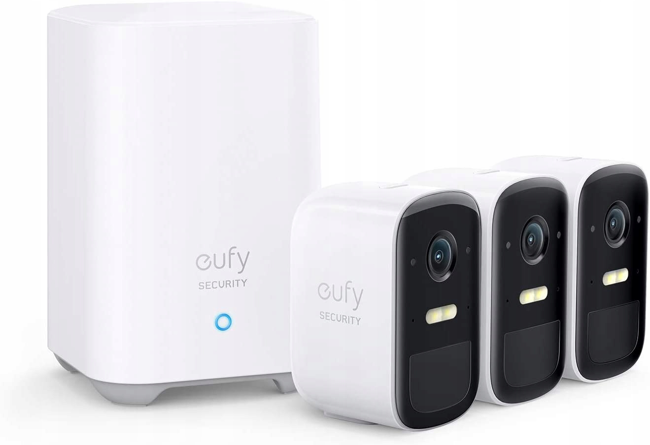 Zestaw Eufy Security eufyCam 2C Kit 3 Kamery ze stacją bazową