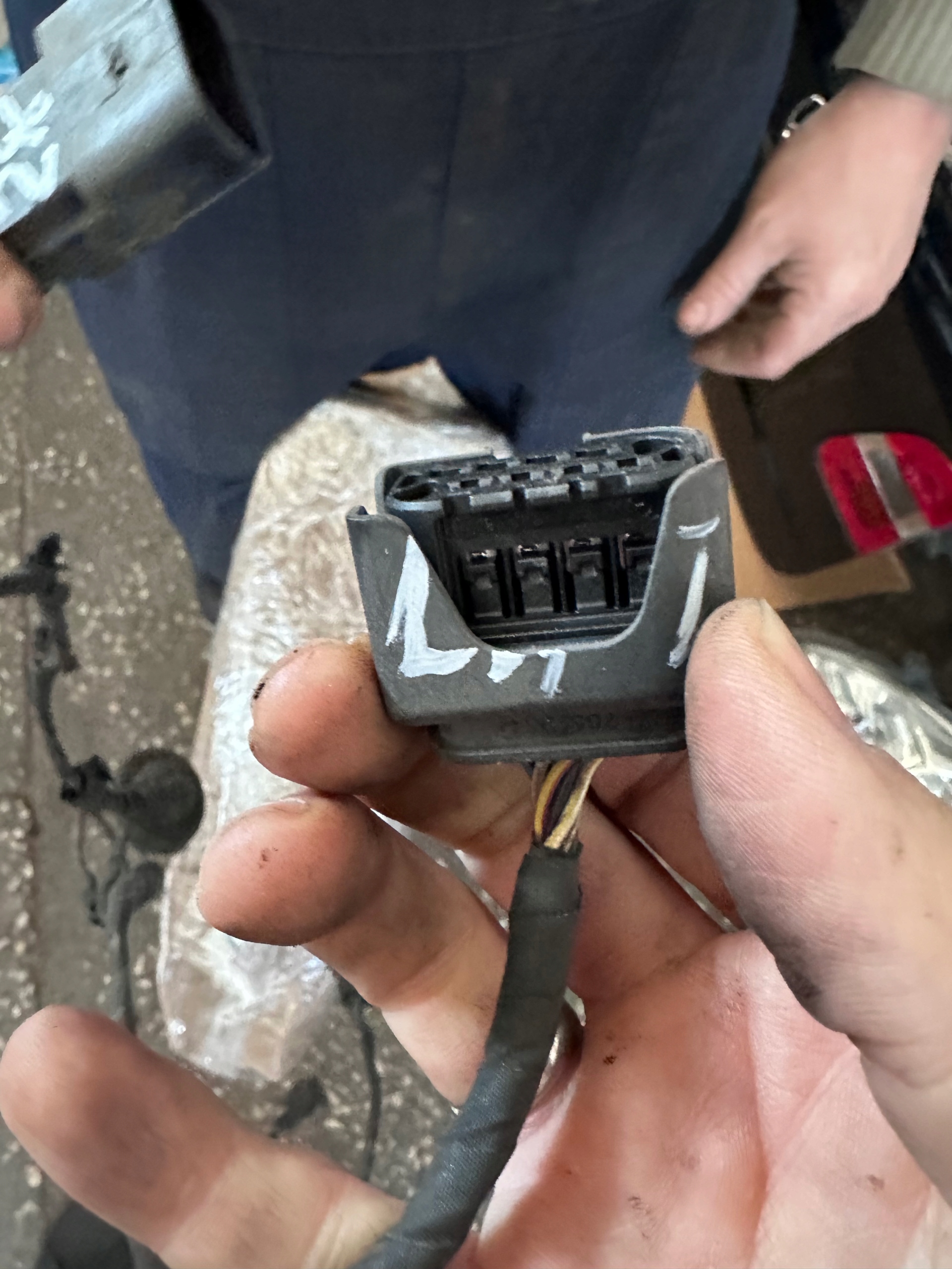 MERCEDES CLA W117 РЕСТАЙЛИНГ шланги датчиков парковки зад на 6