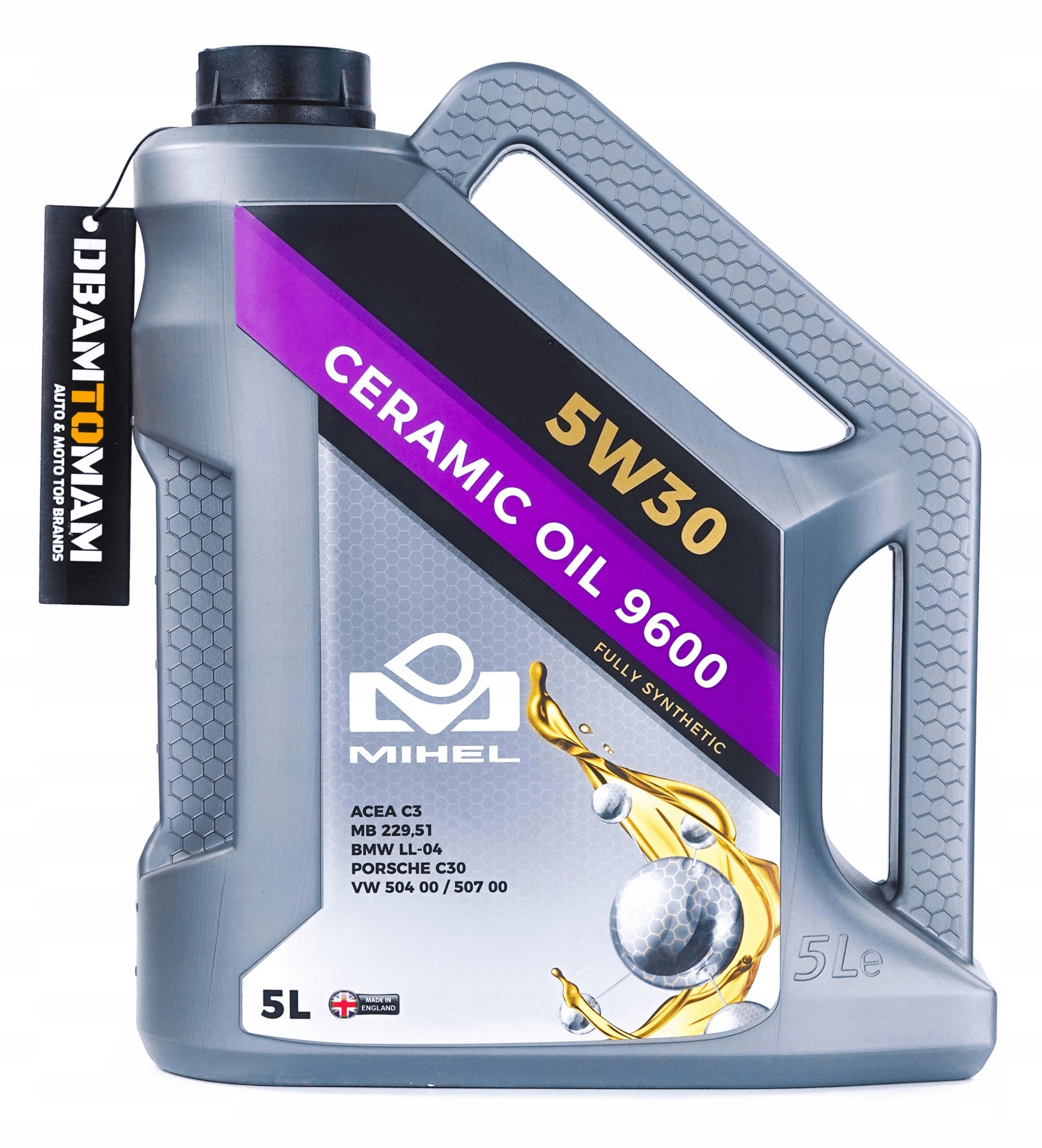 

Olej Ceramiczny Mihel 5L 9600 5W30