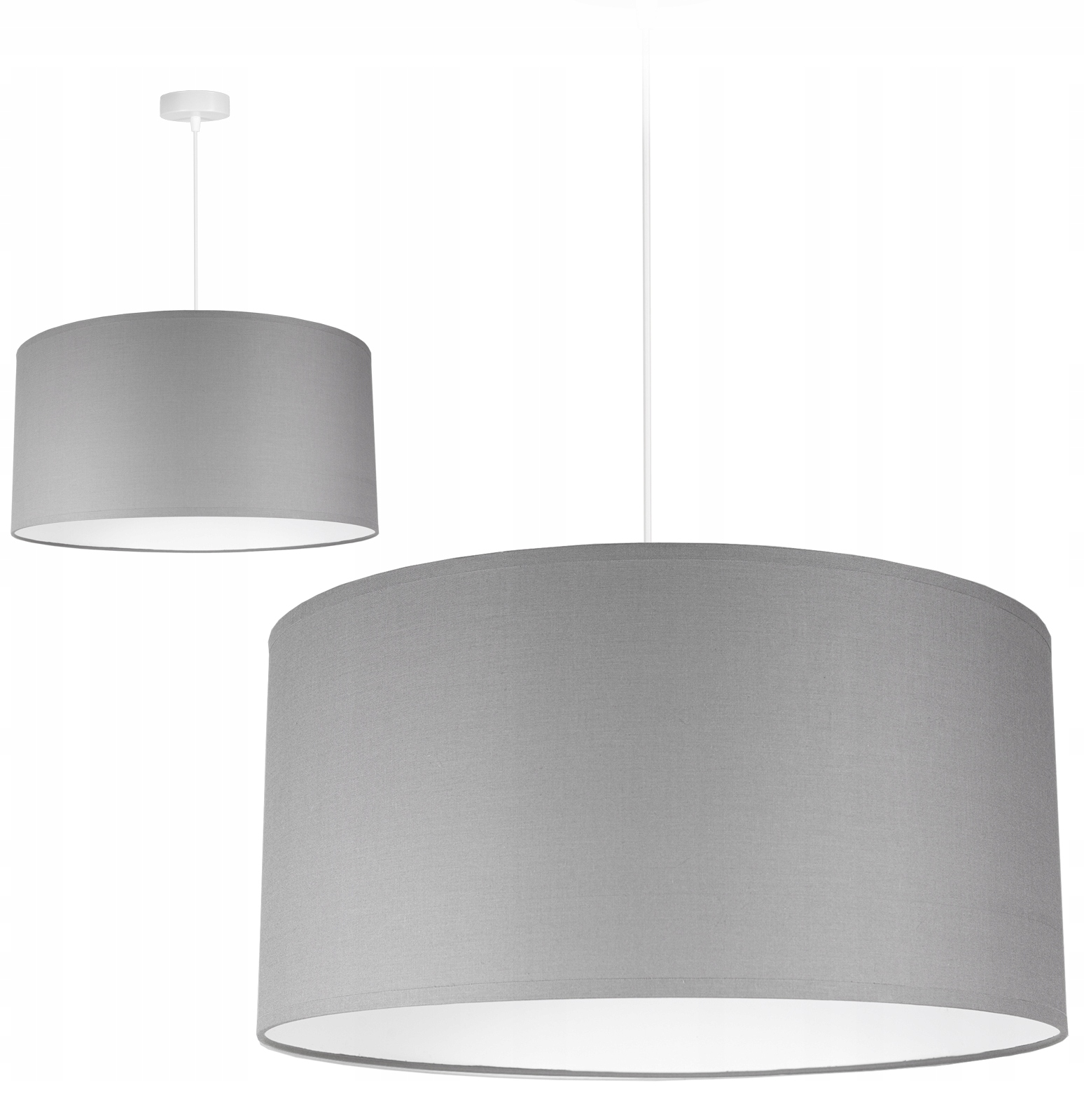 

Lampa Wisząca Sufitowa Żyrandol Abażur Nowoczesna