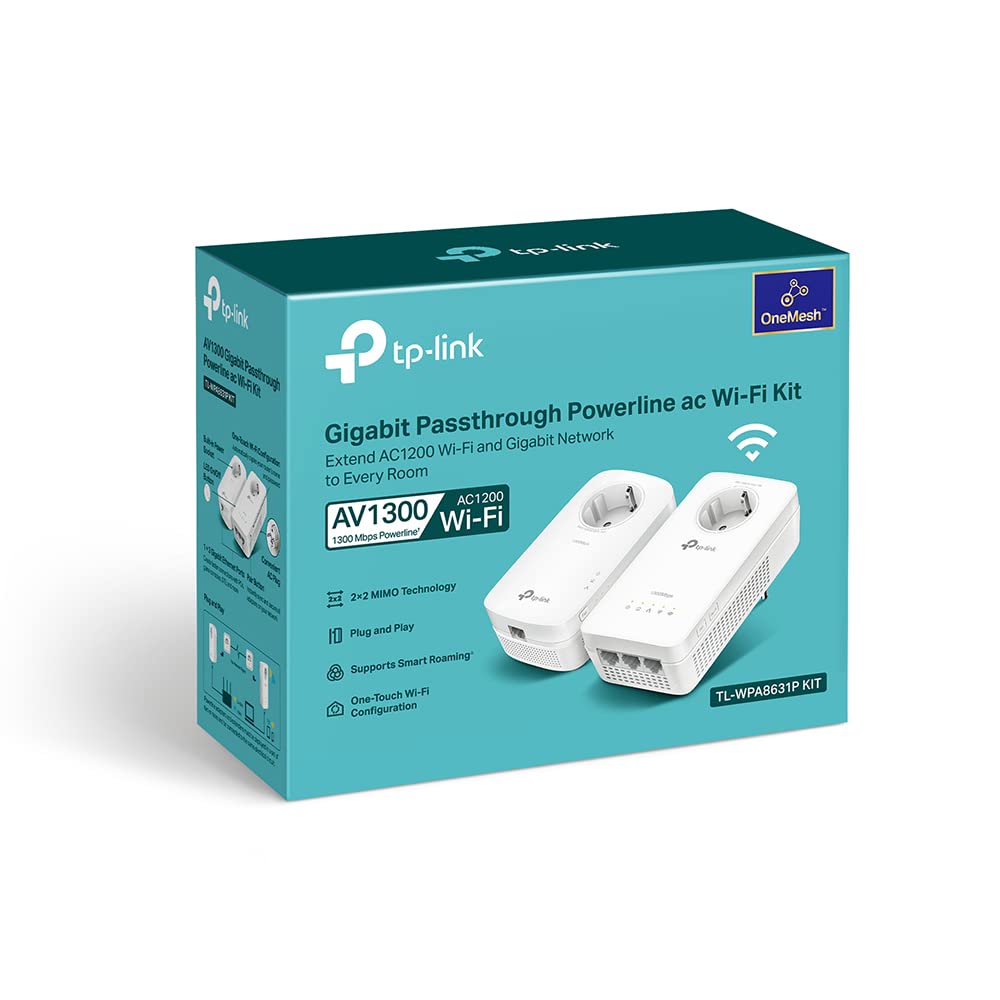 TP-LINK Powerline WLAN TL-WPA8631P KIT Dualband 1200Mbit/s AV1300 — miniatura 7