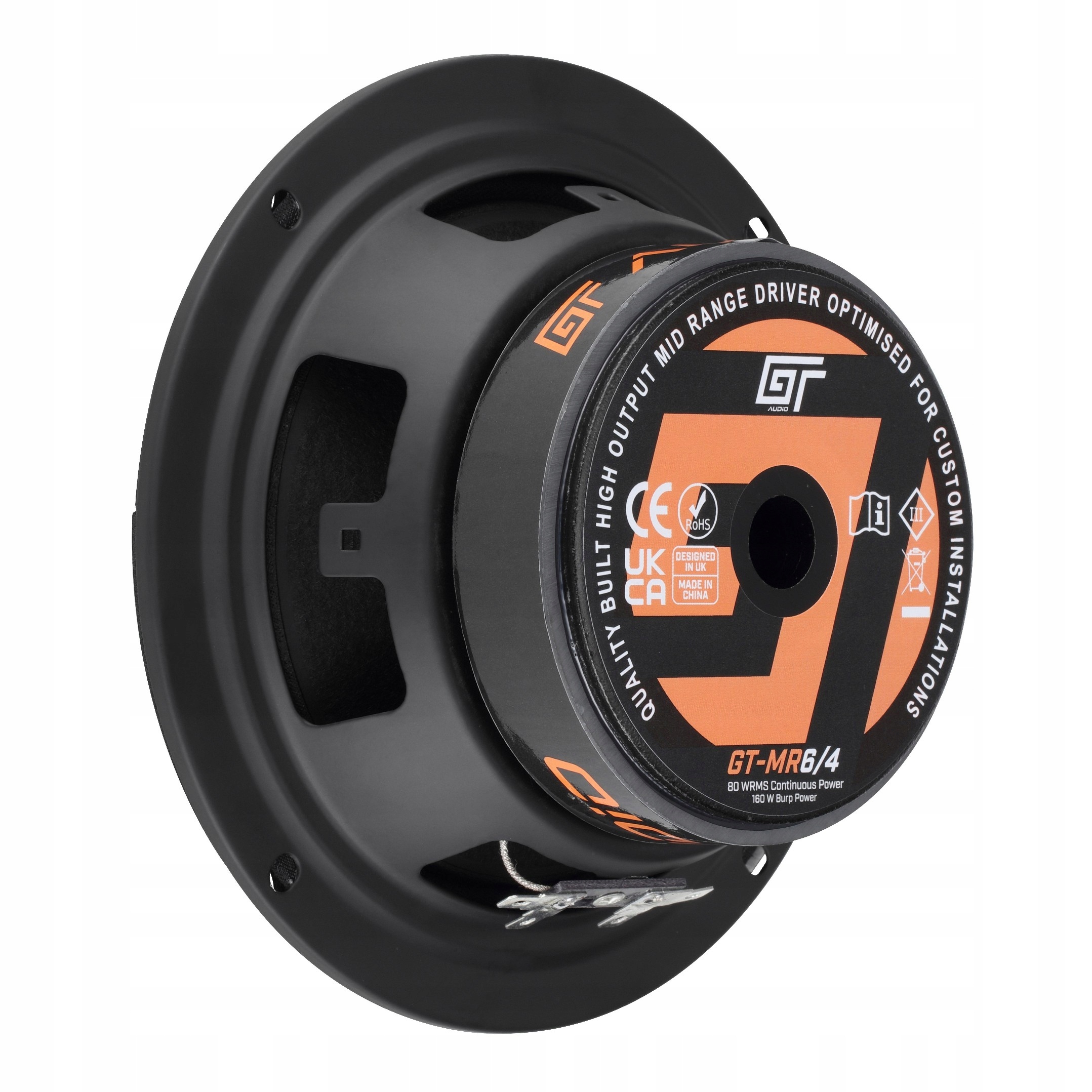 Bassface GT-MR6/4 Głośniki samochodowe średniotonowe 165mm 16,5cm