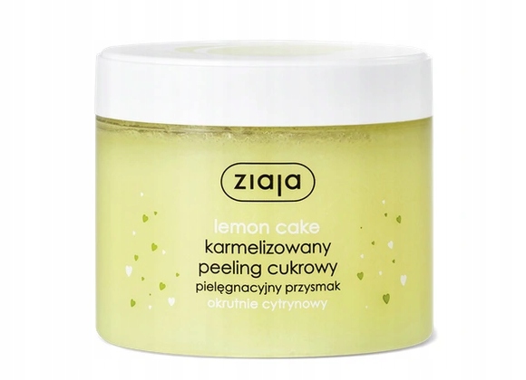 ZIAJA LEMON CAKE PEELING CUKROWY DO CIAŁA