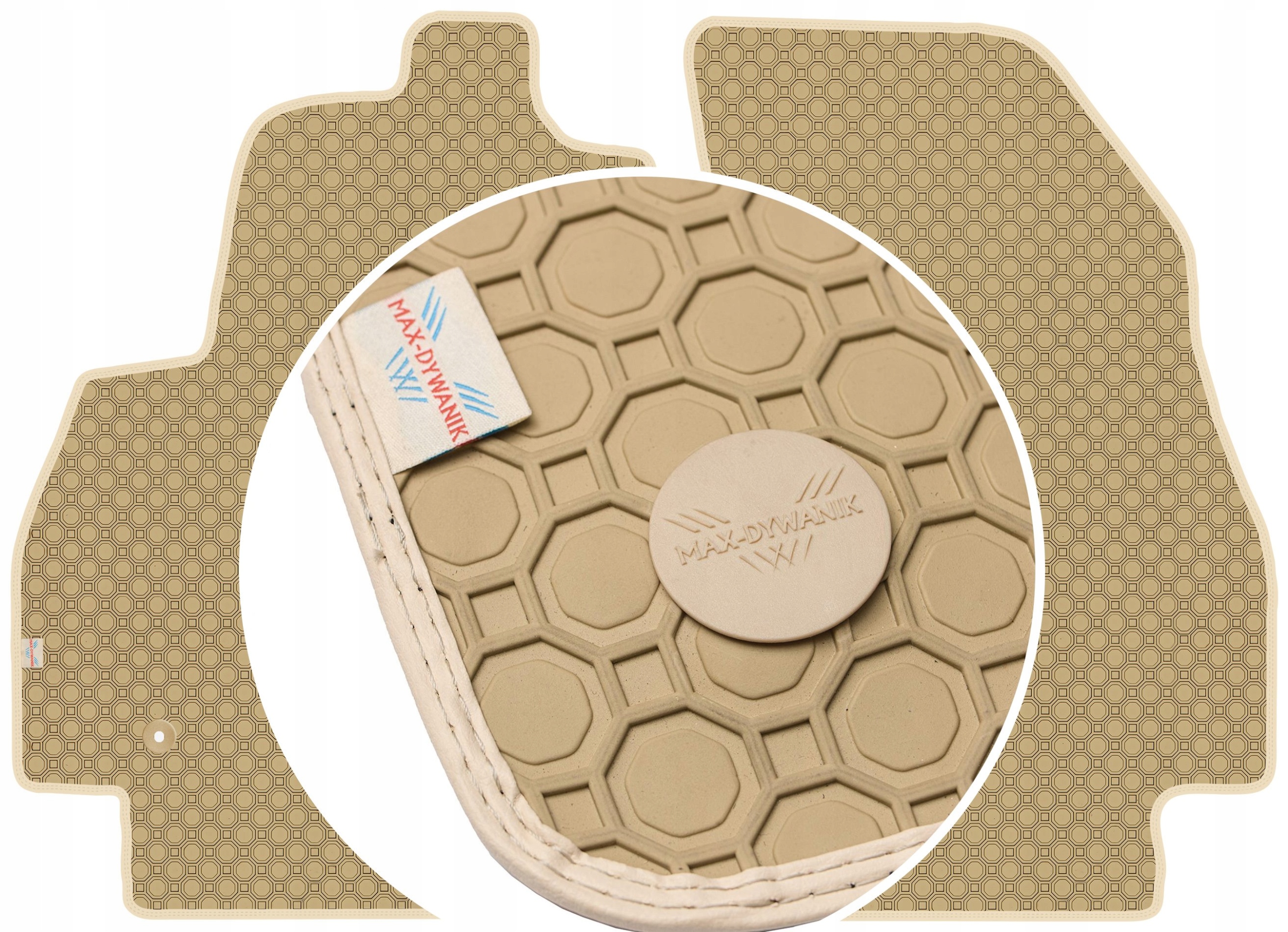 Citroen Nemo 2os 2008-2017 Koberce Béžové