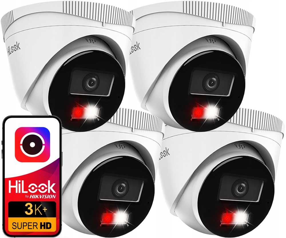 Ip Kamera 6MPx IPCAM-T6-30DL x4 Smart Hybrid Light Mikrofon Poe Vonkajšia