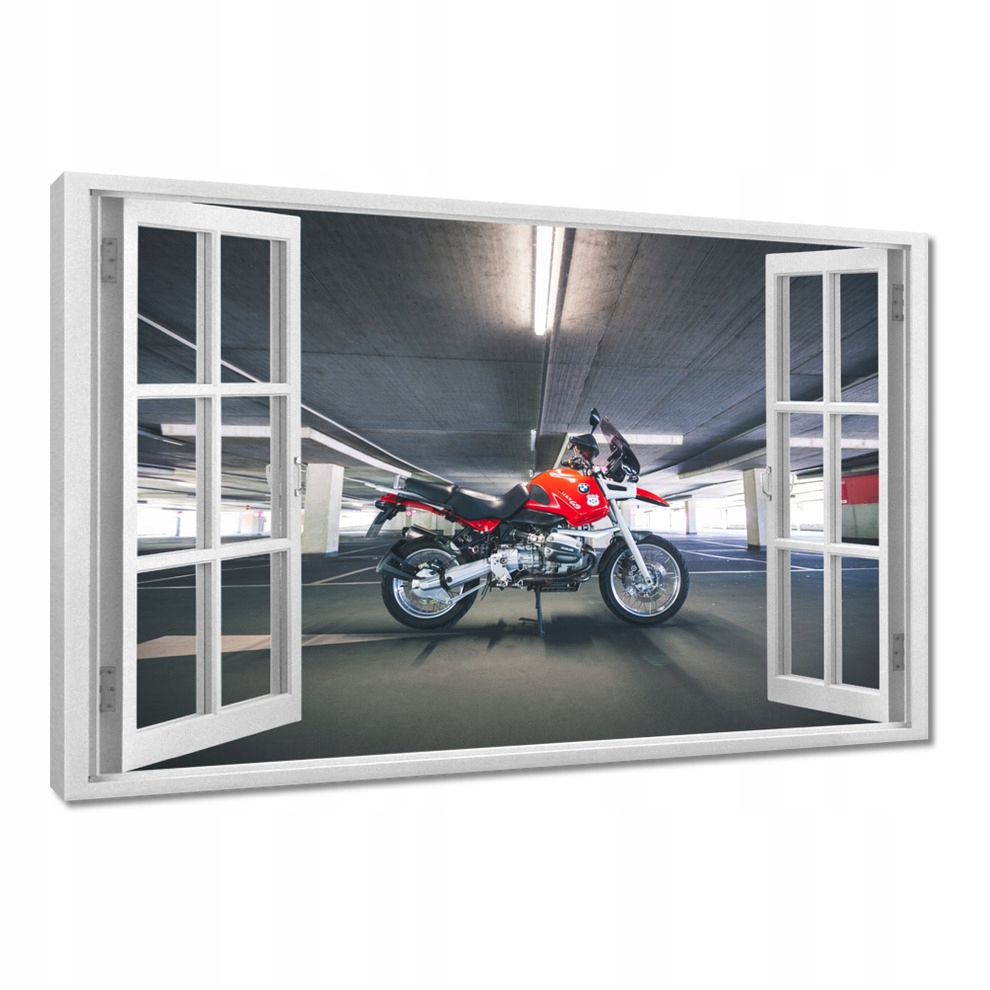 

Obrazy 120x80 Czerwony motocykl Bmw