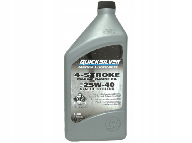 Olej Quicksilver 4-stroke SAE 25W-40 1L SYNTHETIC