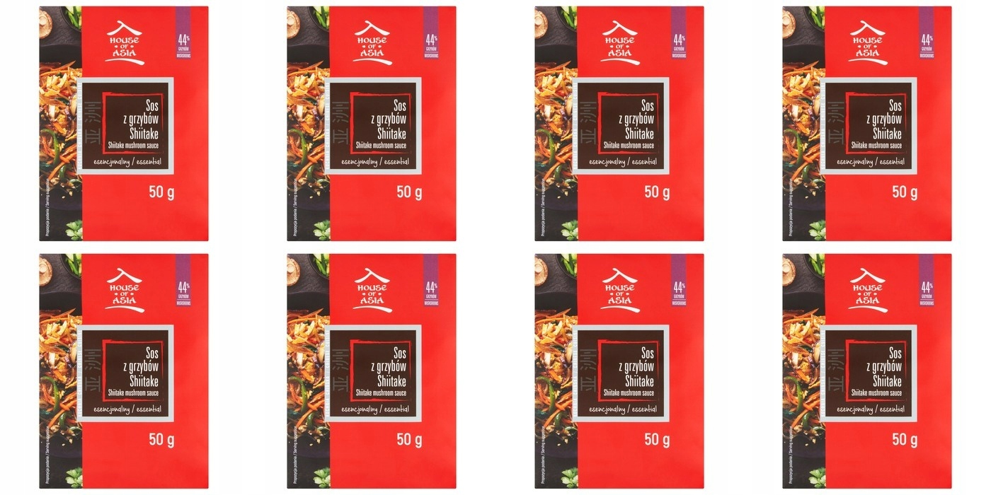 Levně 8 x 50 g House Of Asia omáčka z hub shitake