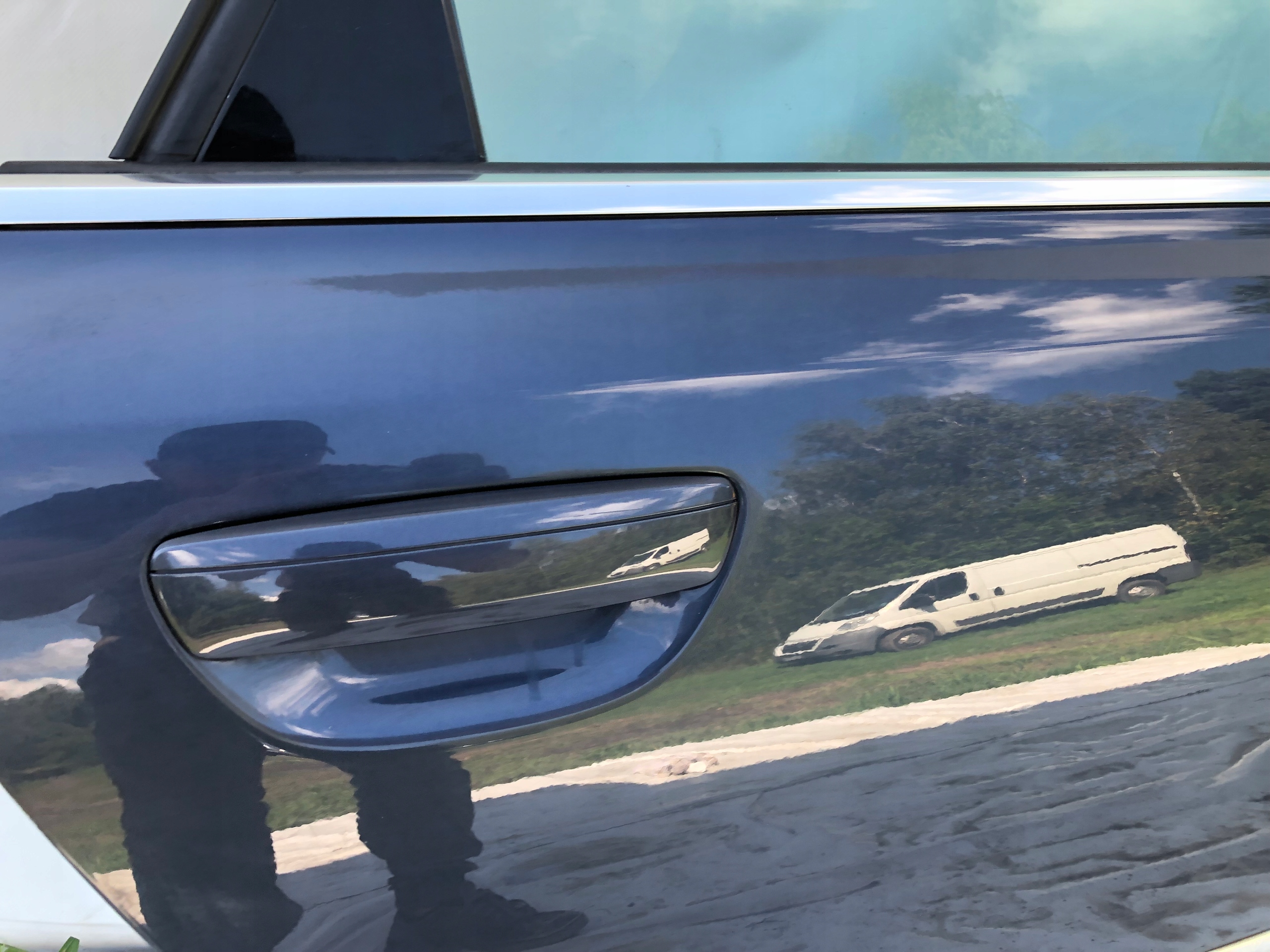 Tür rechts heck AUDI A8 D3 (LY5X) komplet EU
