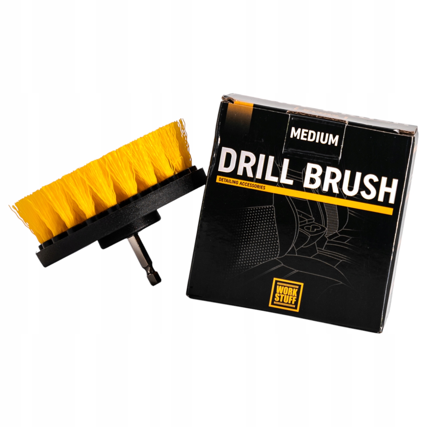 Work Stuff Medium Drill Brush Średnia Szczotka Do Czyszczenia Na Wkrętarkę