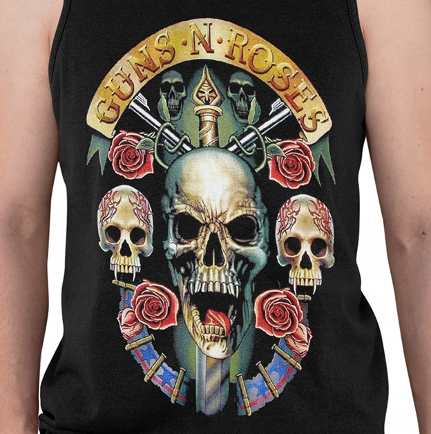 TANK TOP HORROR/ROCK GUN'S N ROSES 3 Marka inna