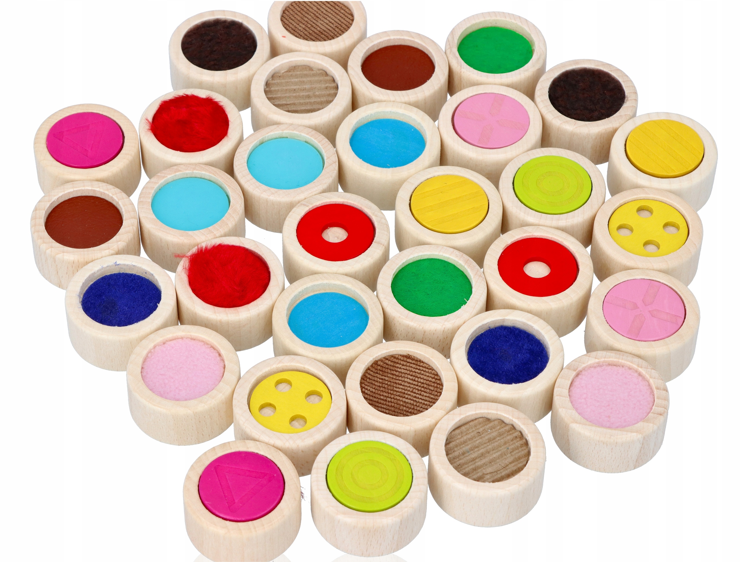 Goki Drewniana gra Memo Memory Dotykowe 16 par Wiek dziecka 3 lata +