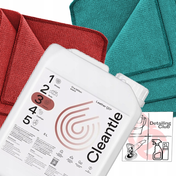 Cleantle Leather Qd 2V1 Na Čistenie Kože V Aute Ochrana 5 L