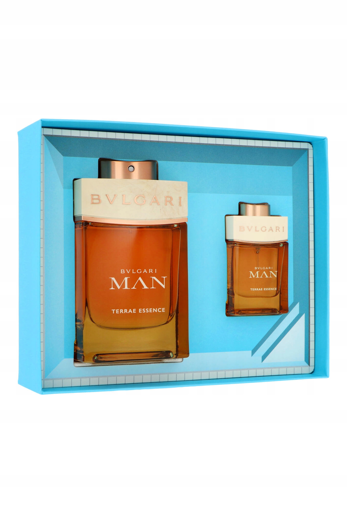 BVLGARI MAN TERRE ESSENCE 100ml & 15ml 100ml Bulgari Man Terrae