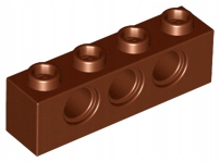 

Lego Technic Belka 1x4 Reddish Brown 3701 New 2SZT