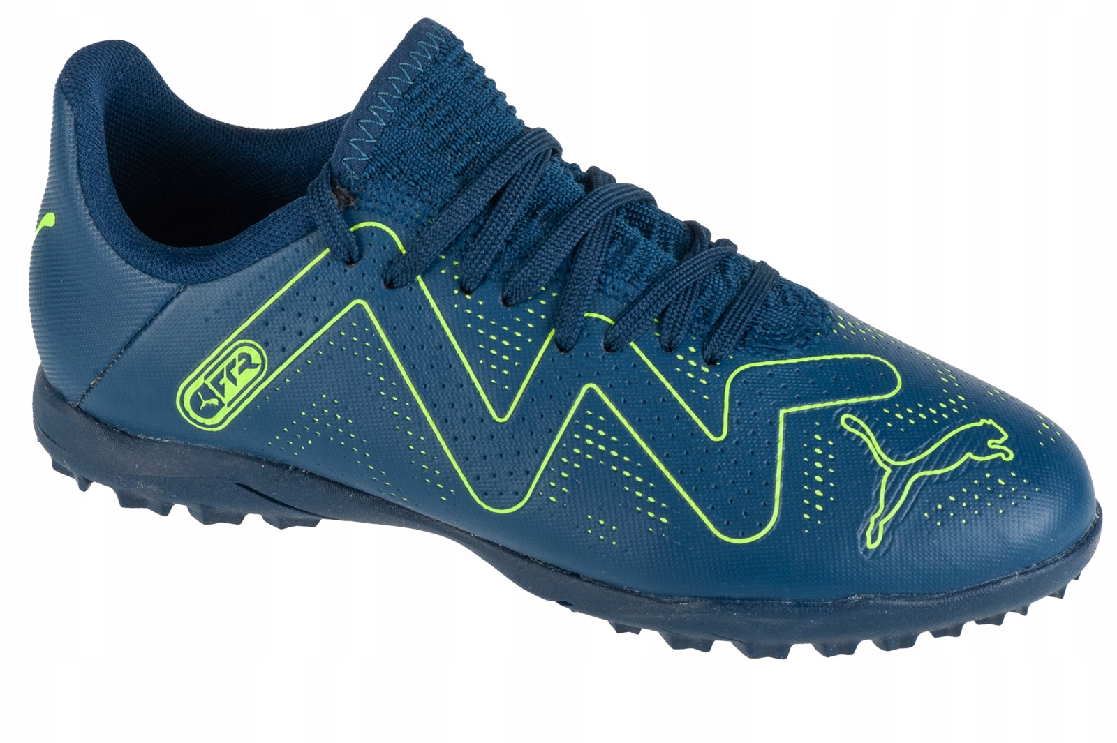 Puma Future Play Tf Jr (28) Chlapecké turfy, tmavě modrá barva
