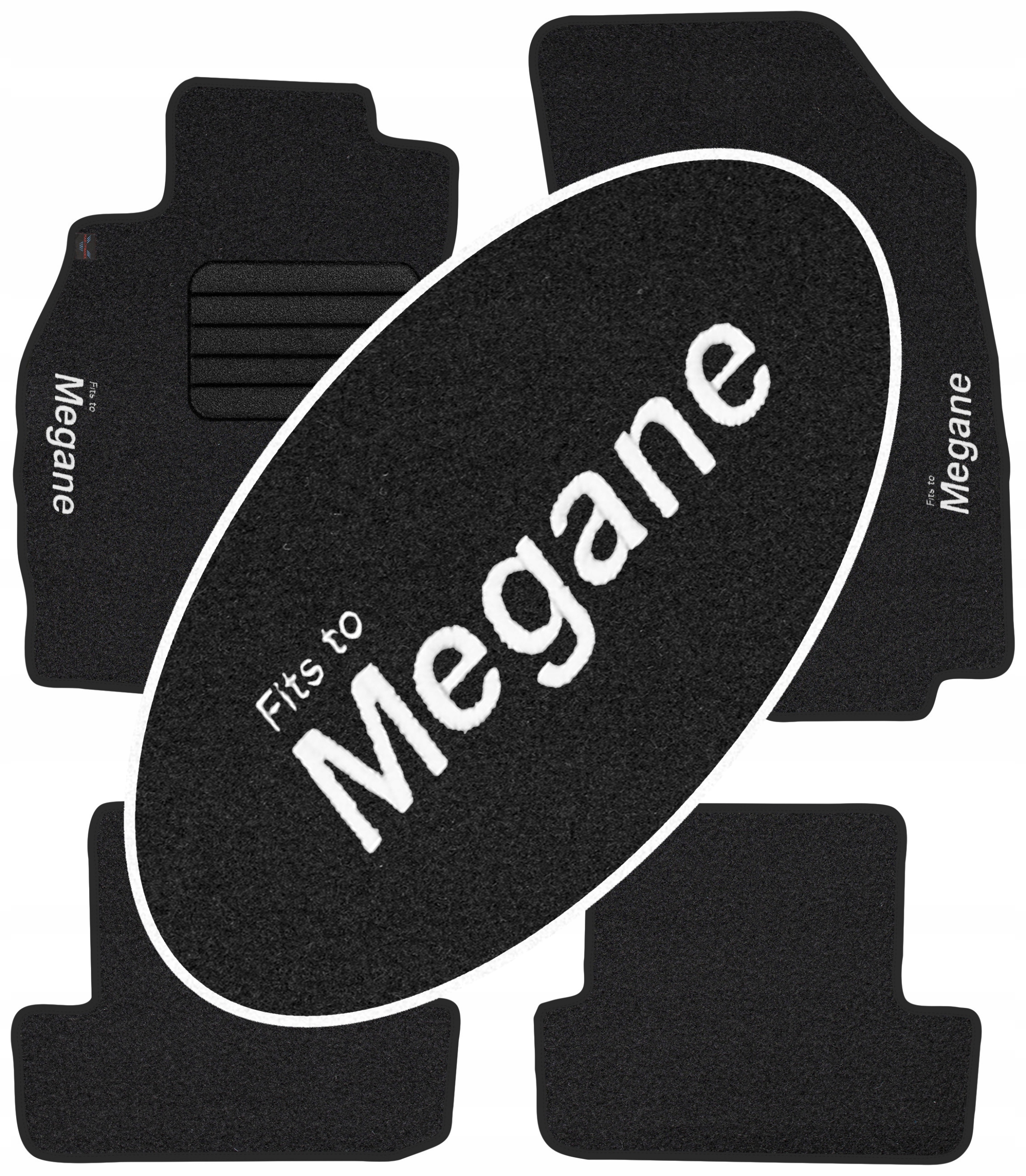 

Megane III 2008-2016 Dywaniki welurowe Haft